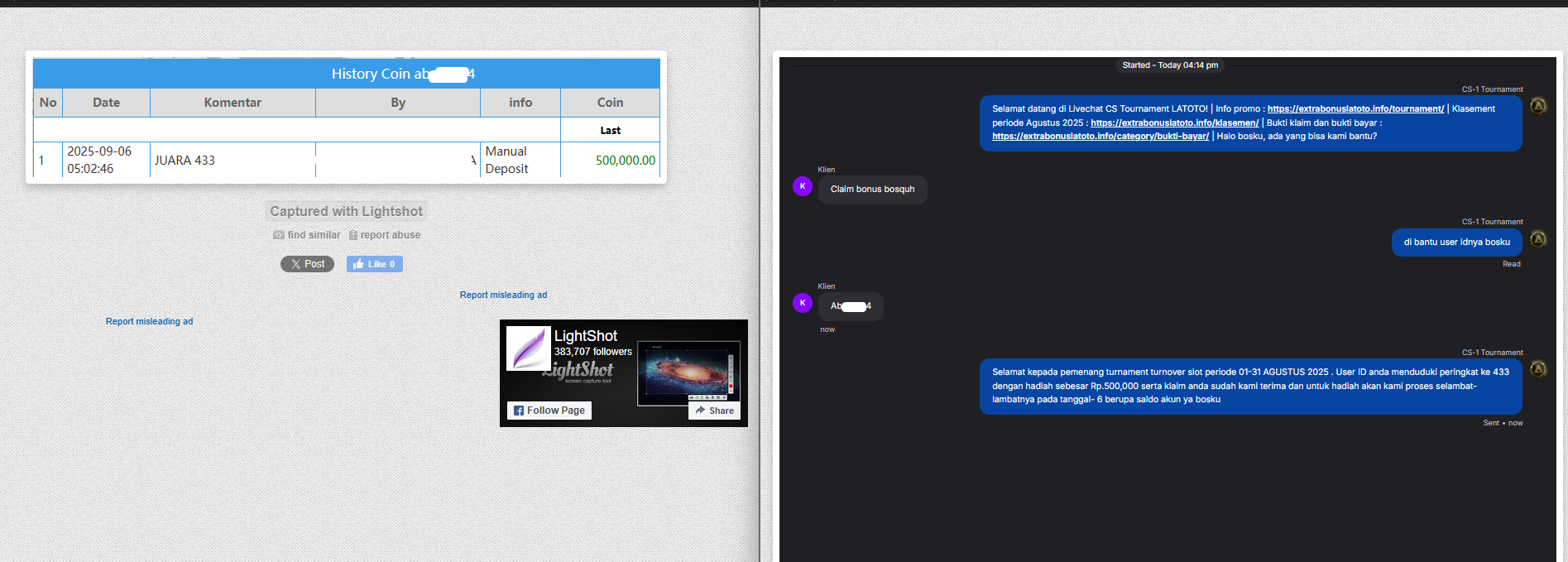 Lightshot screenshot