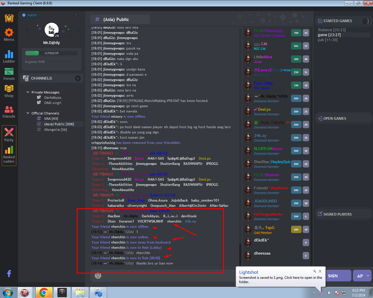 Lightshot screenshot