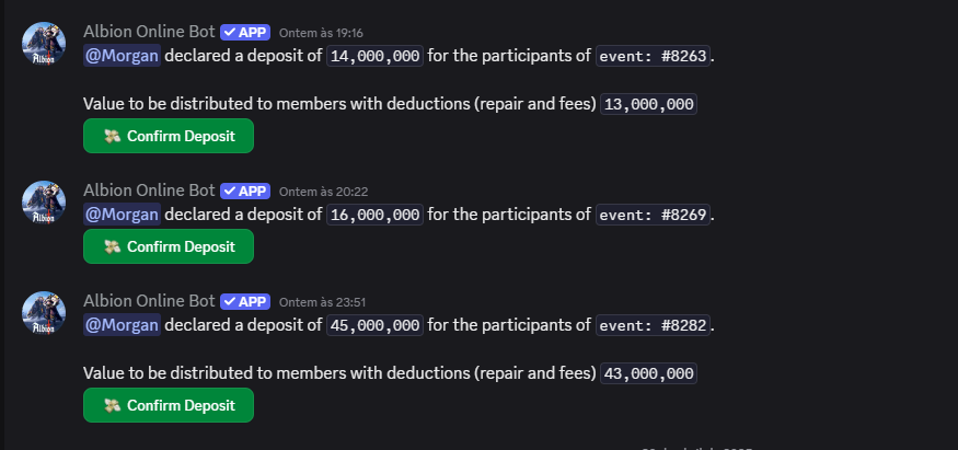 Deposito Evento