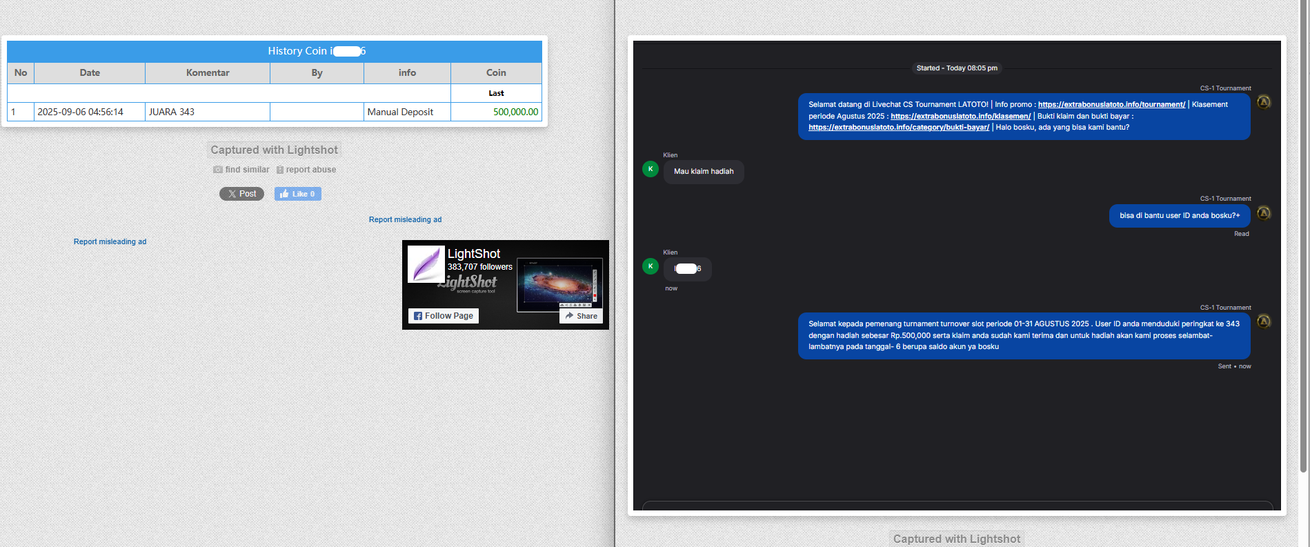 Lightshot screenshot
