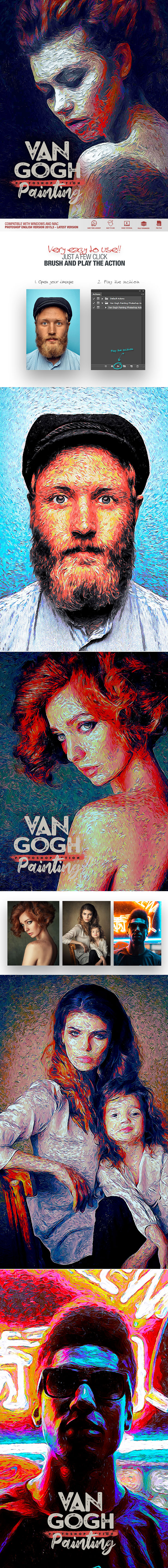 Van Gogh Painting Photoshop Action - 15