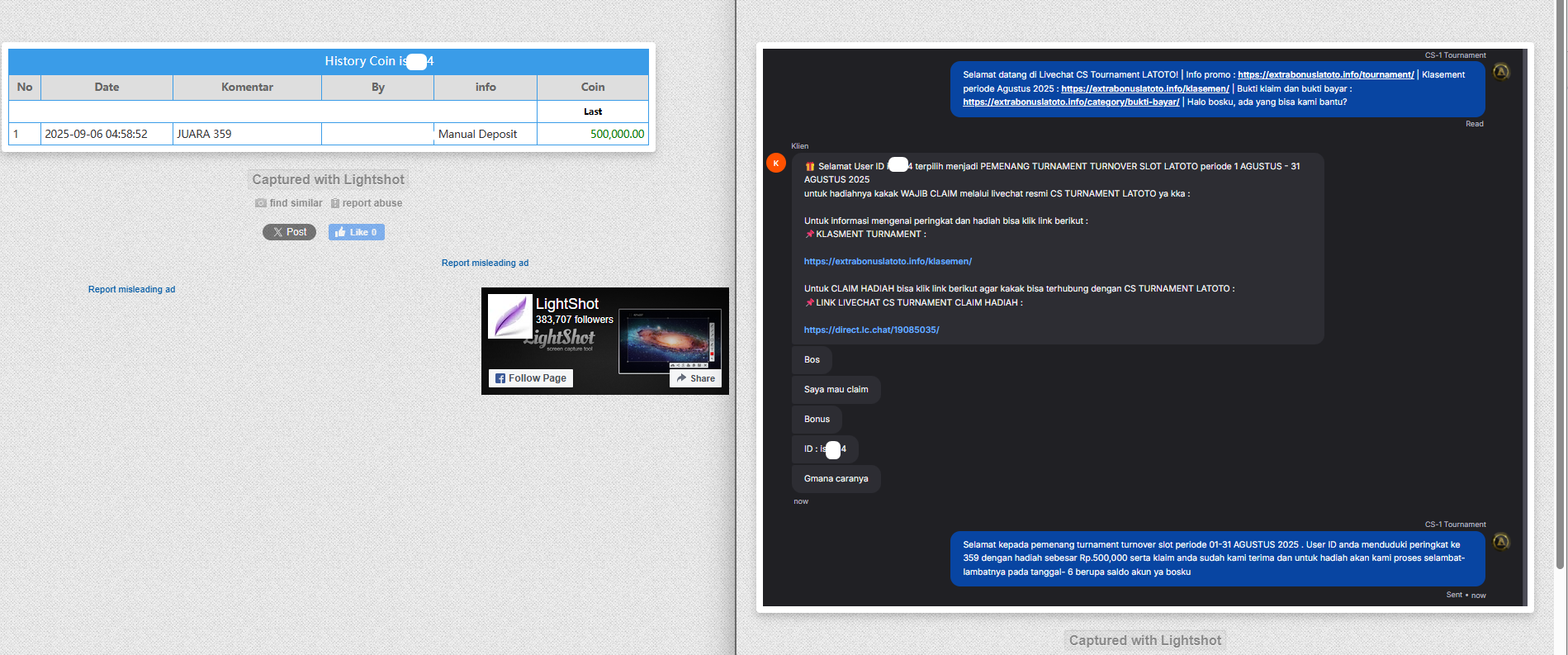 Lightshot screenshot