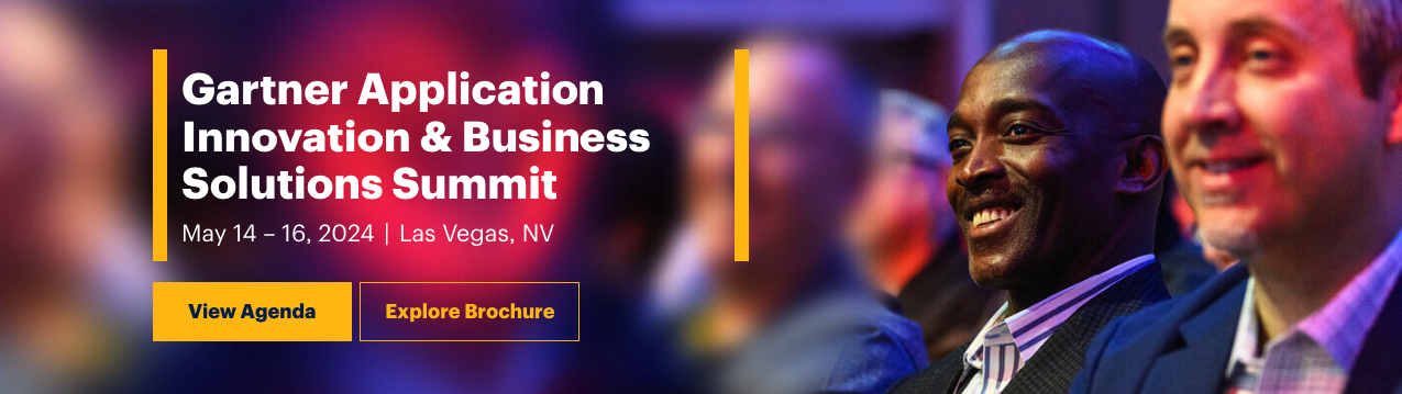 Gartner Application Innovation & Business Solutions Summit