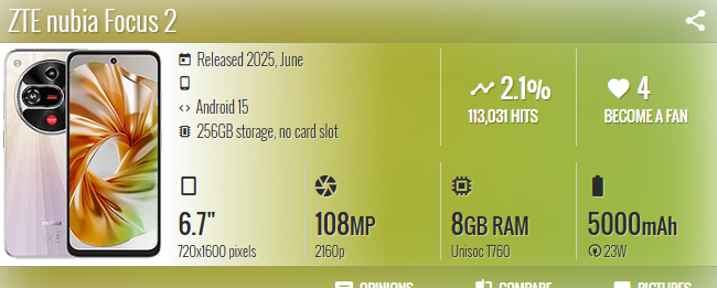 Thay mặt kính ZTE nubia Focus 2