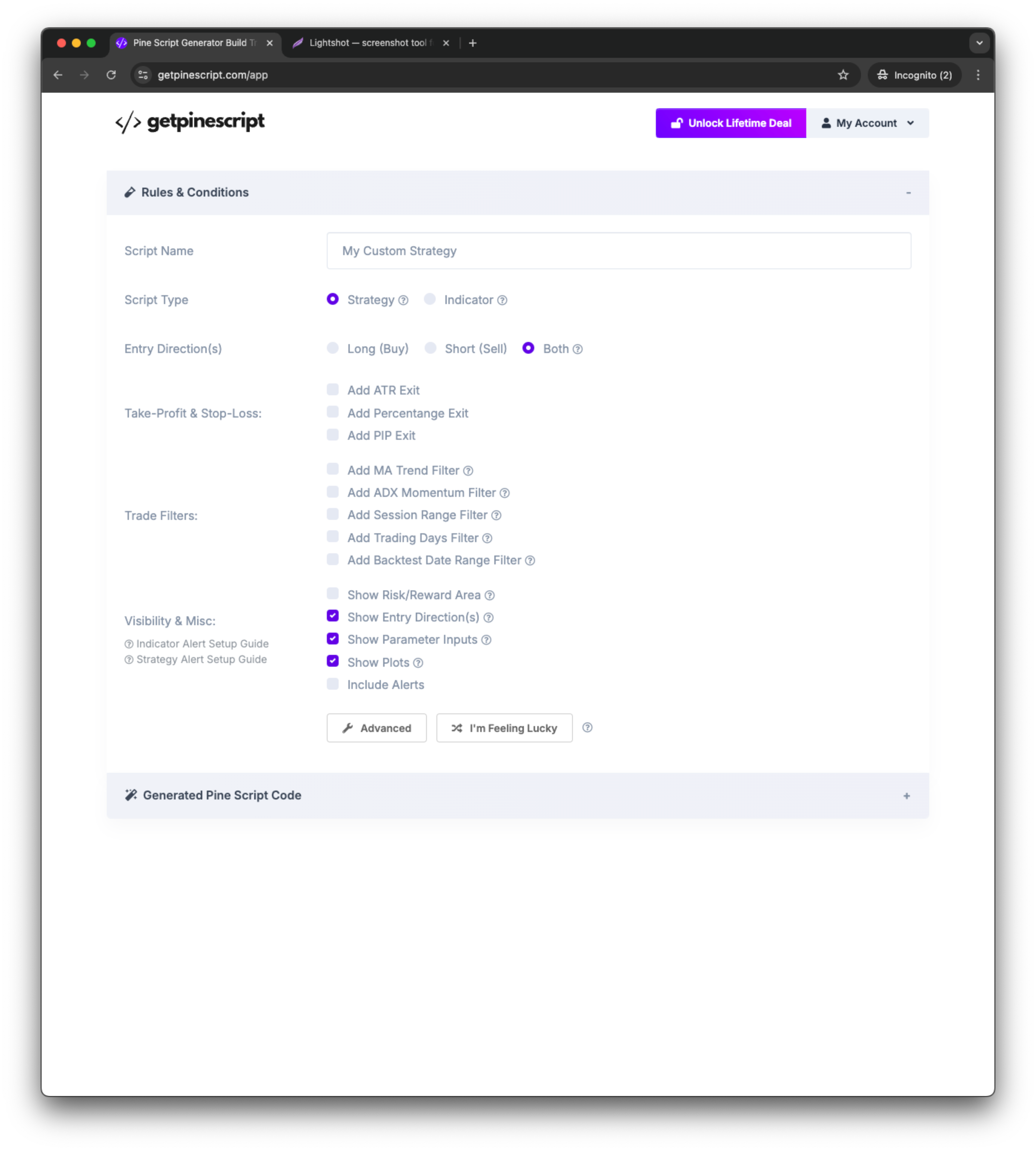 Lightshot screenshot