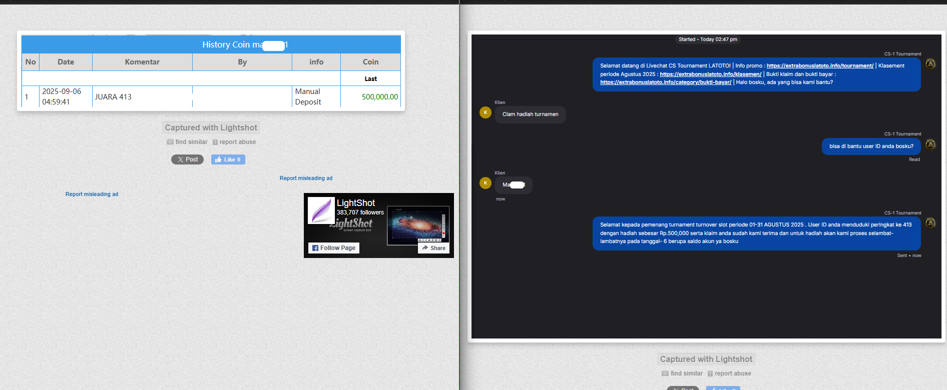 Lightshot screenshot