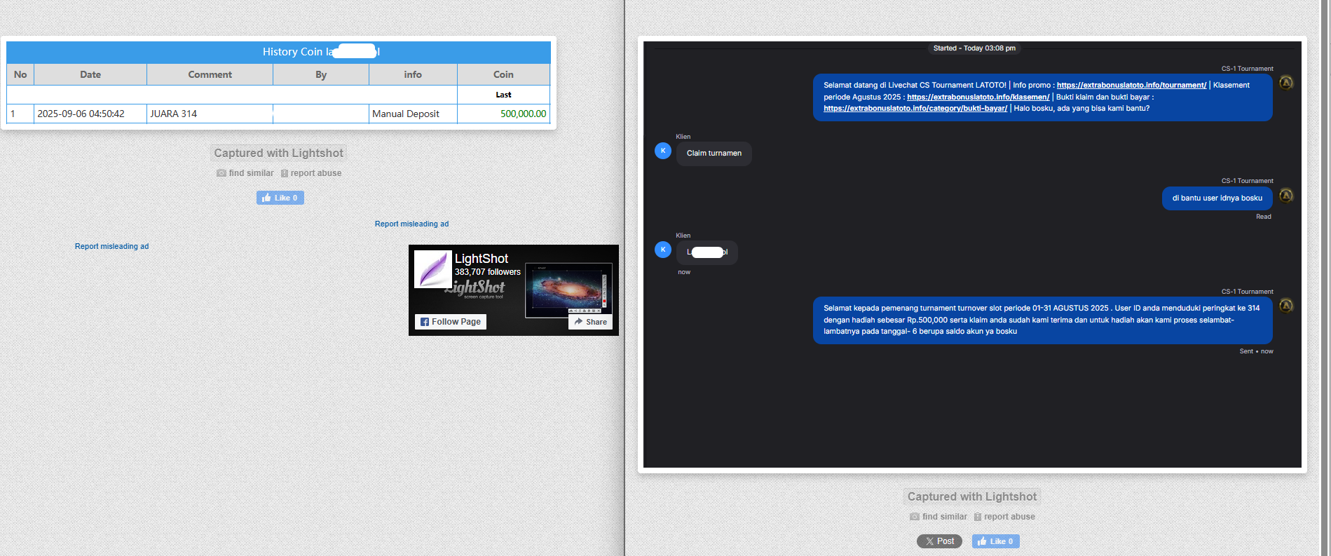 Lightshot screenshot