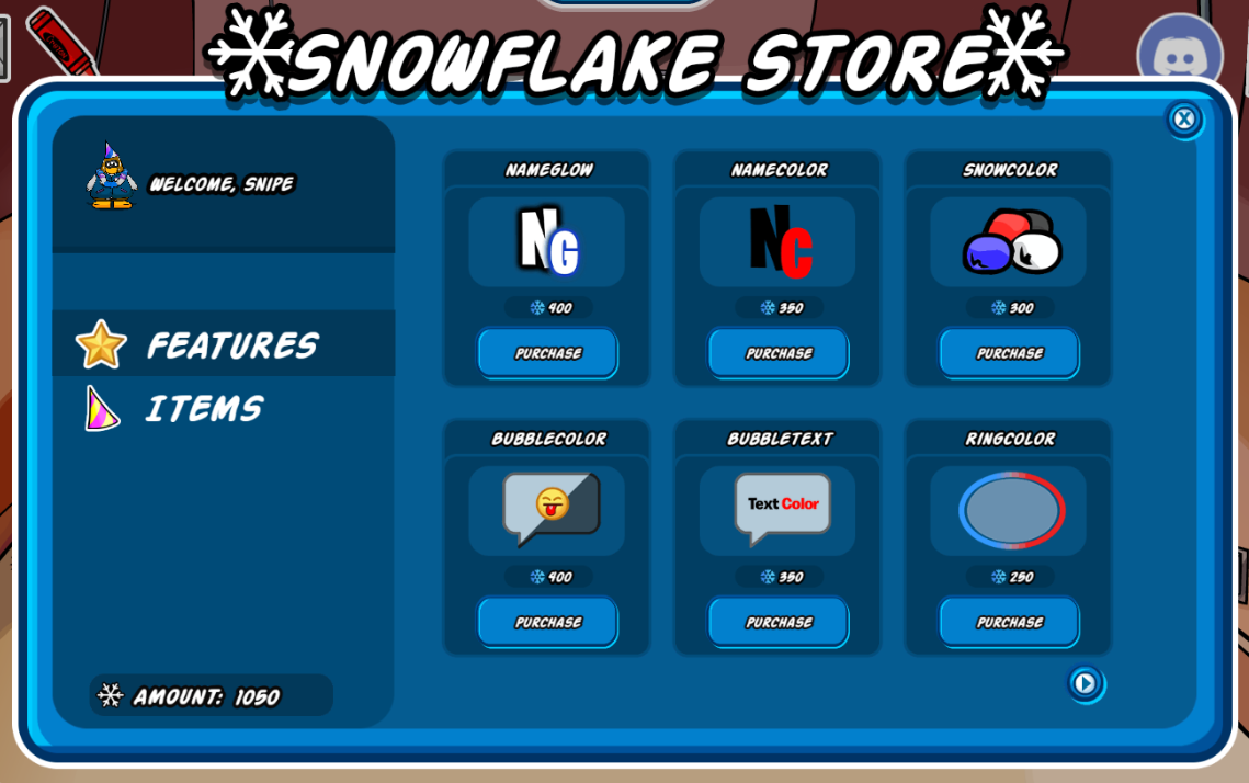 Snowflake Store