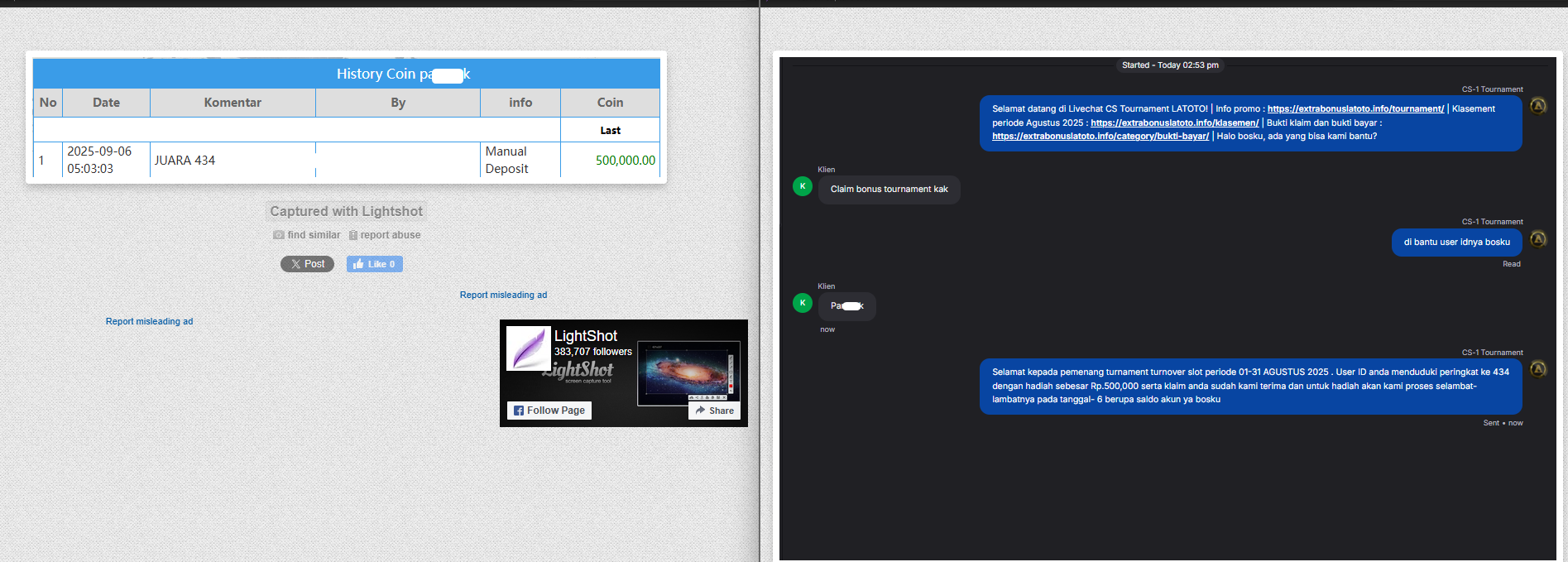 Lightshot screenshot