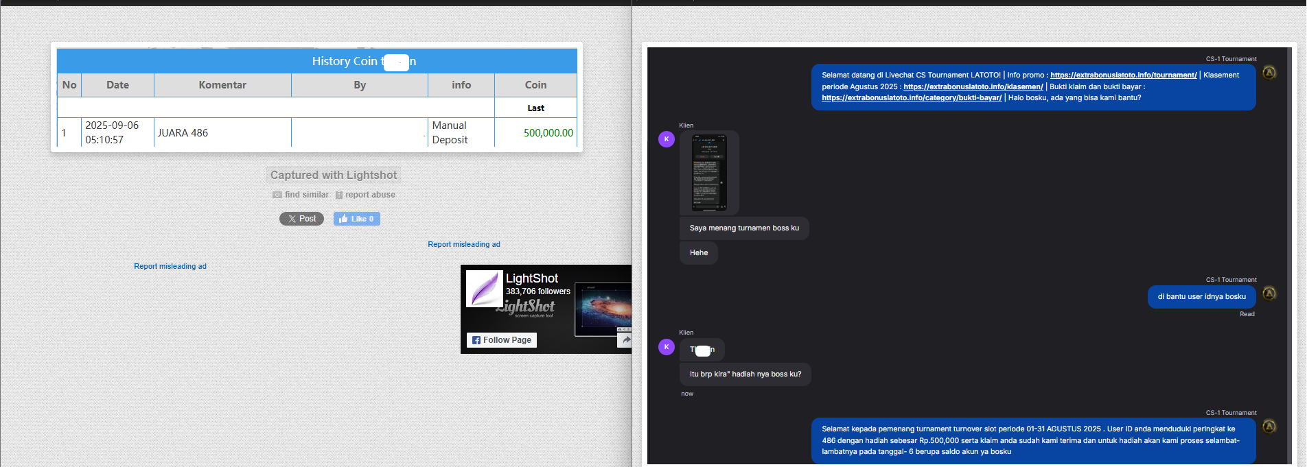 Lightshot screenshot