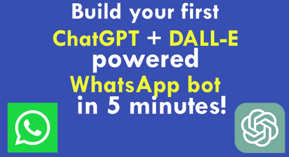UaoFCxr3Q Oumg7dNf1mzw [topguides] Создайте бота WhatsApp с помощью интеграции ChatGPT и DALL E