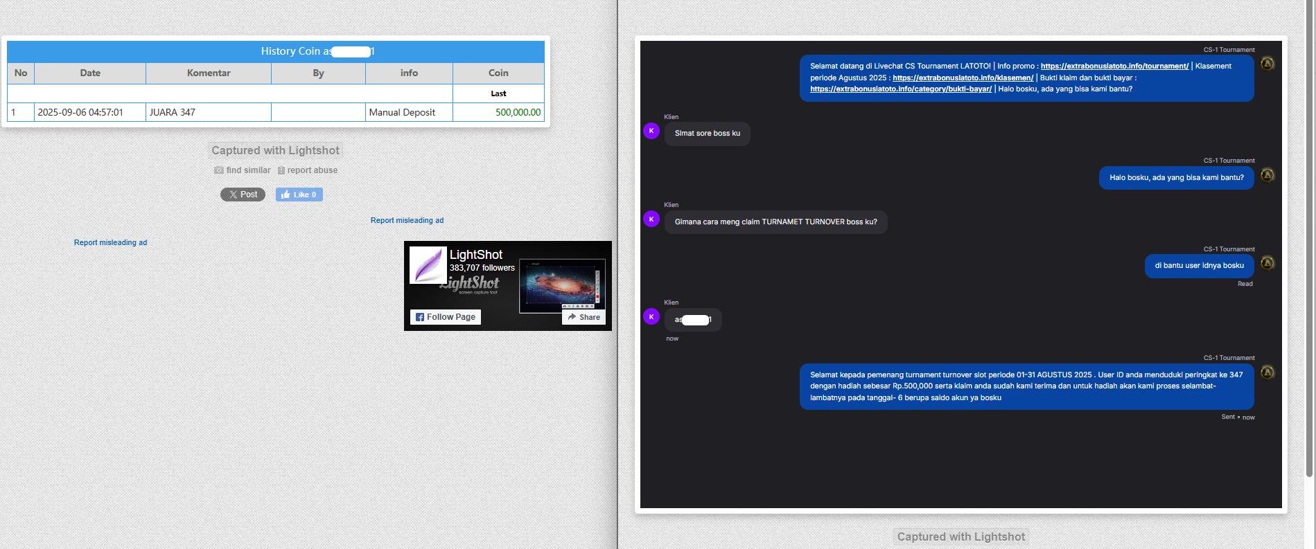 Lightshot screenshot