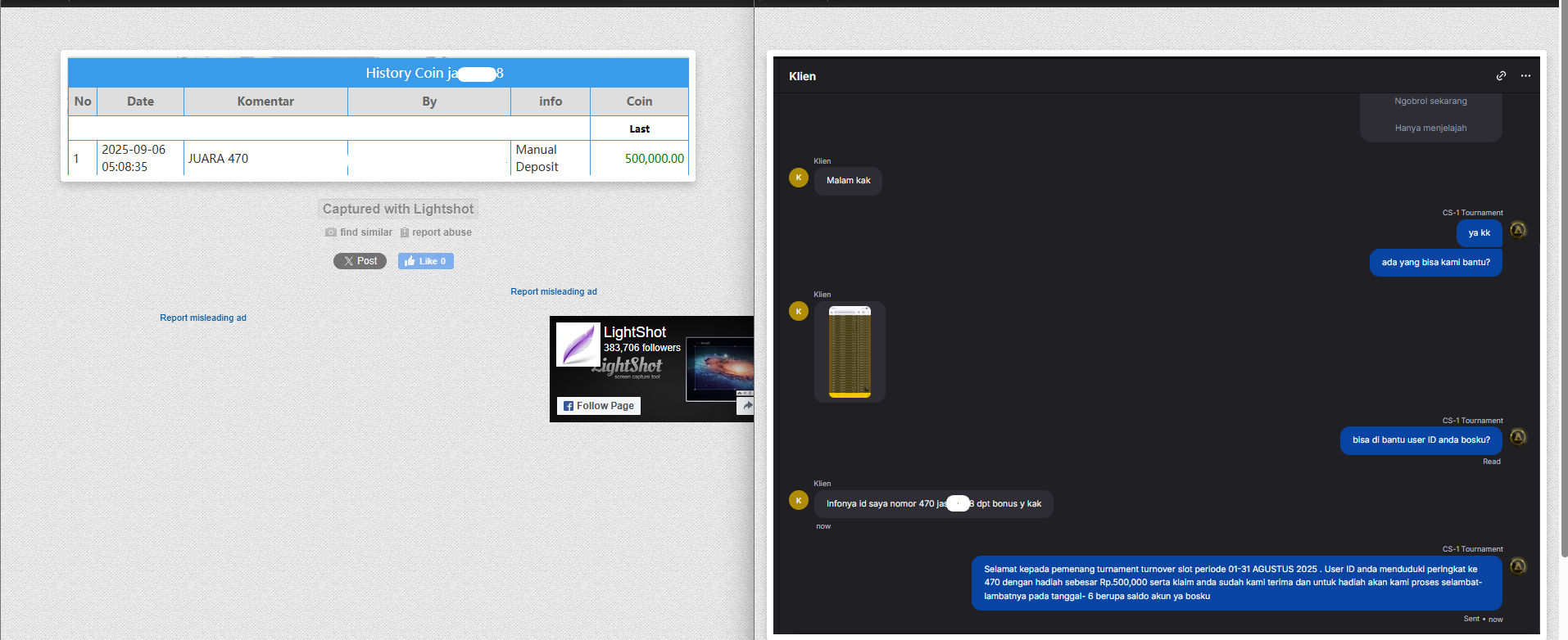 Lightshot screenshot