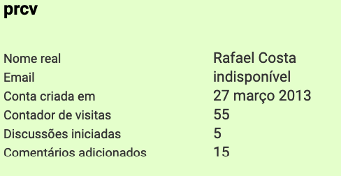Como se chama mesmo