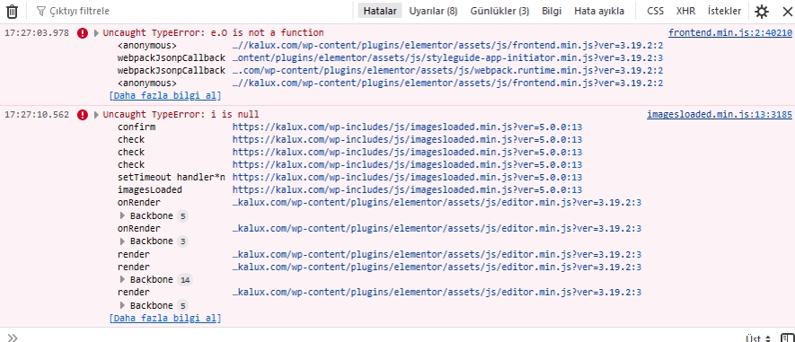 Lazyload Console