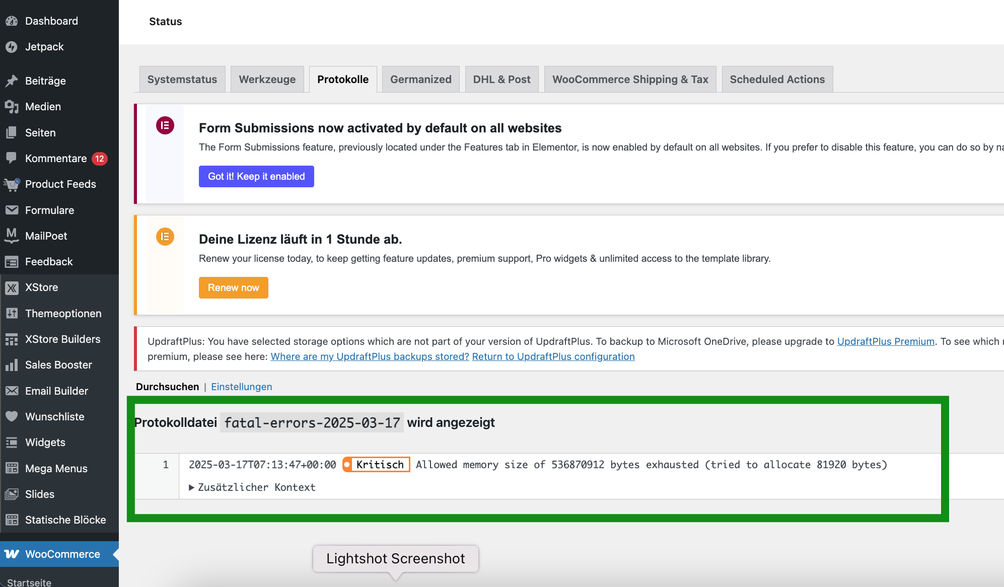 Lightshot screenshot