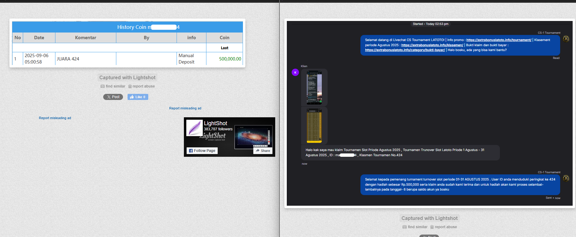 Lightshot screenshot