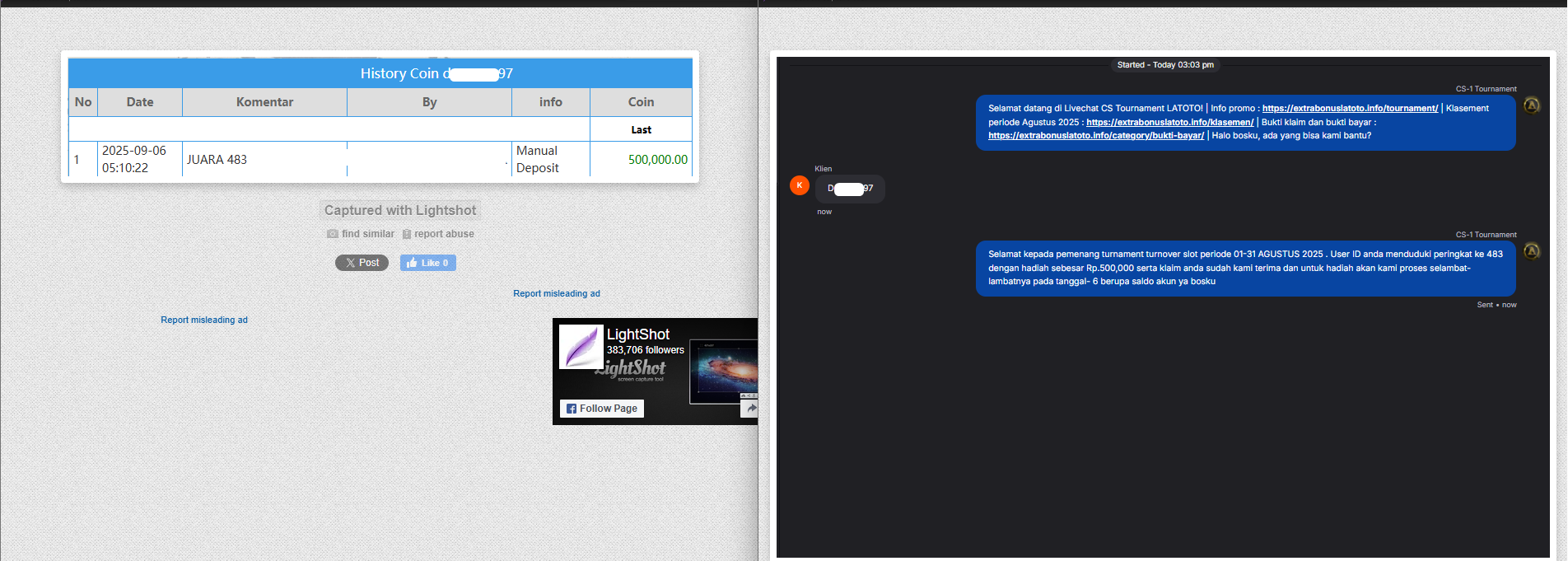 Lightshot screenshot
