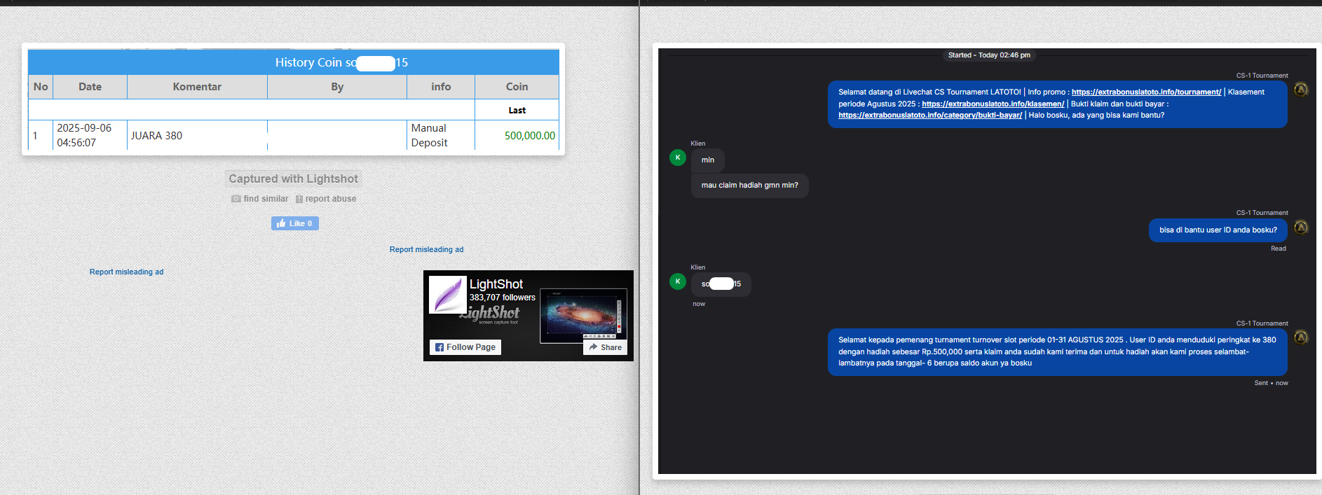 Lightshot screenshot