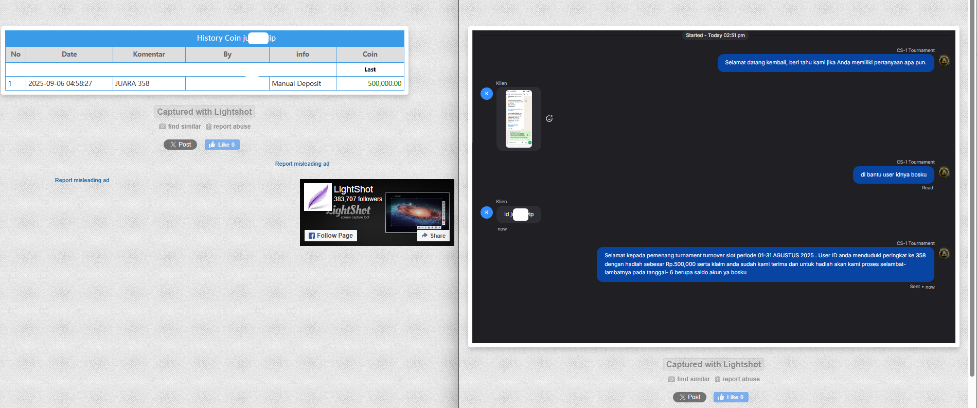 Lightshot screenshot