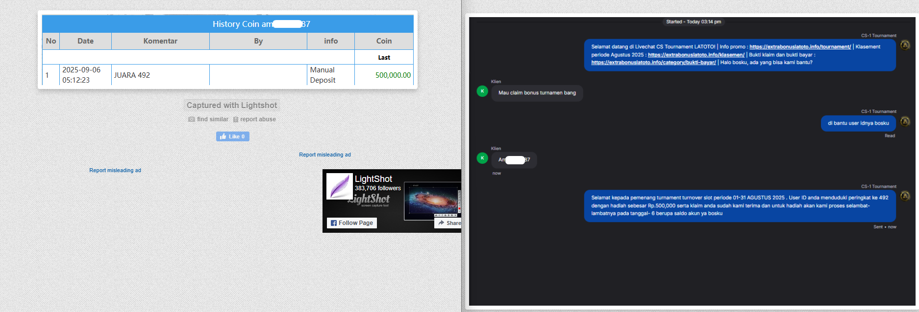 Lightshot screenshot