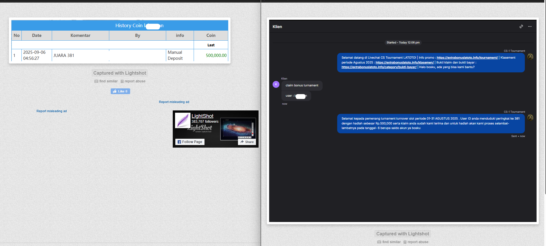 Lightshot screenshot
