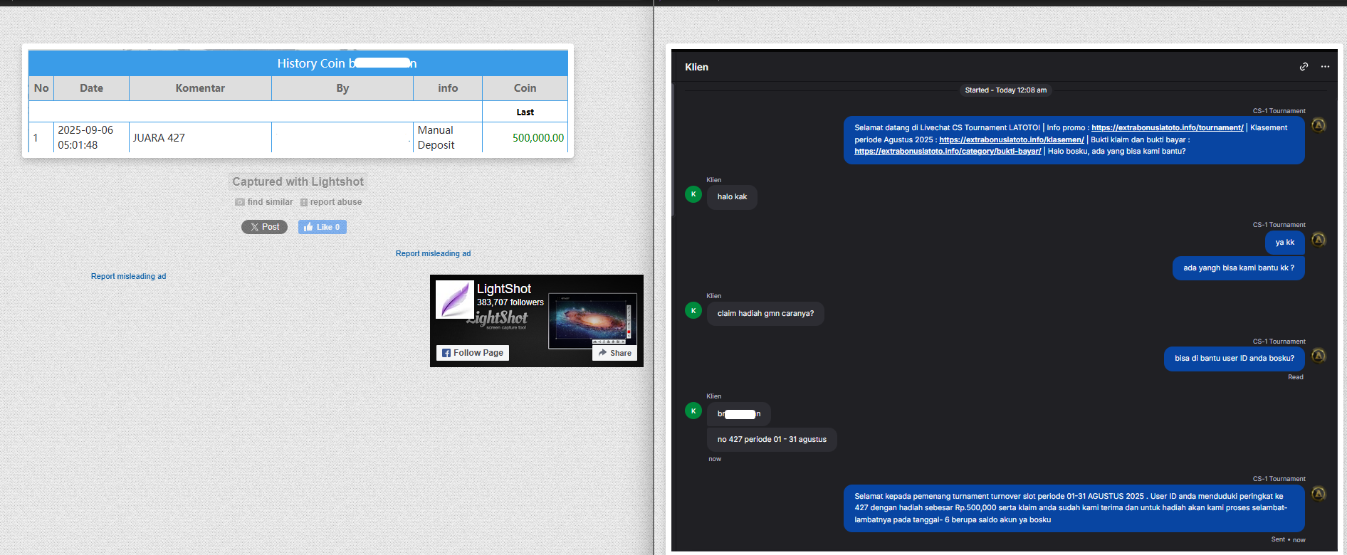 Lightshot screenshot