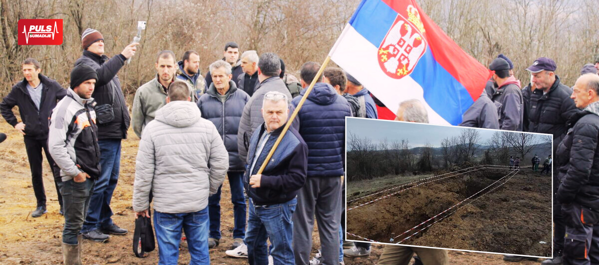 Meštani knićanskih i kraljevačkih sela oterali radnike zbog bušotina: „Branimo zemlju od rudarske mafije!“