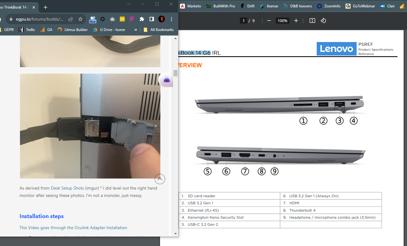 Low TB3 eGPU bandwidth with Minisforum UM780 XTX, need help! : r/eGPU